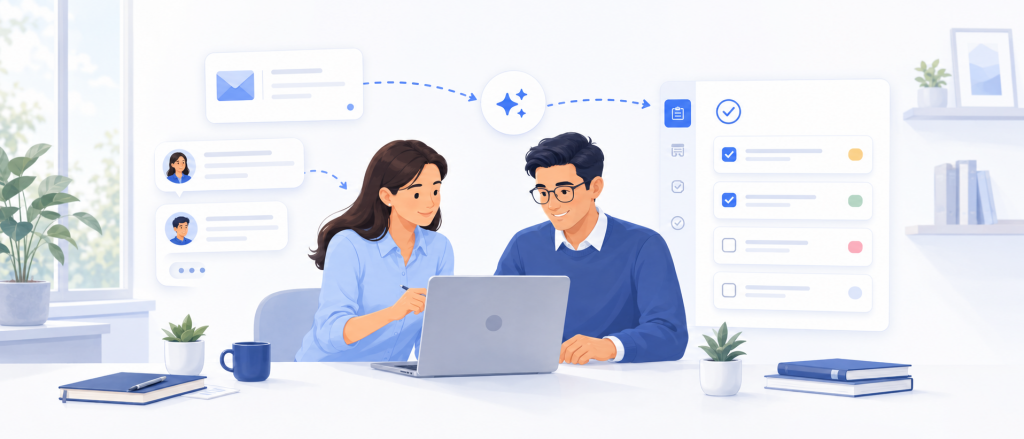 Новая функция TaskKeeper: создавайте задачи прямо из переписки